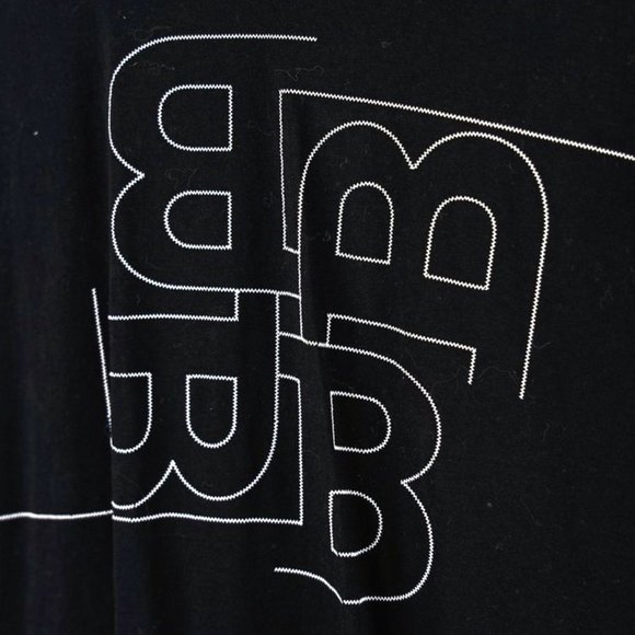 Bally Black Stitched-Graphic Short-Sleeve Tee - Picture 4 of 6